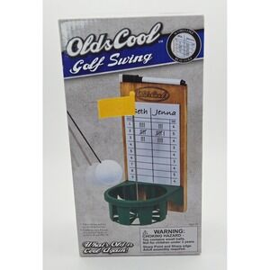 OldsCool Golf Swing Pendulum Game Indoor Skill Toy Wood Scoreboard NEW